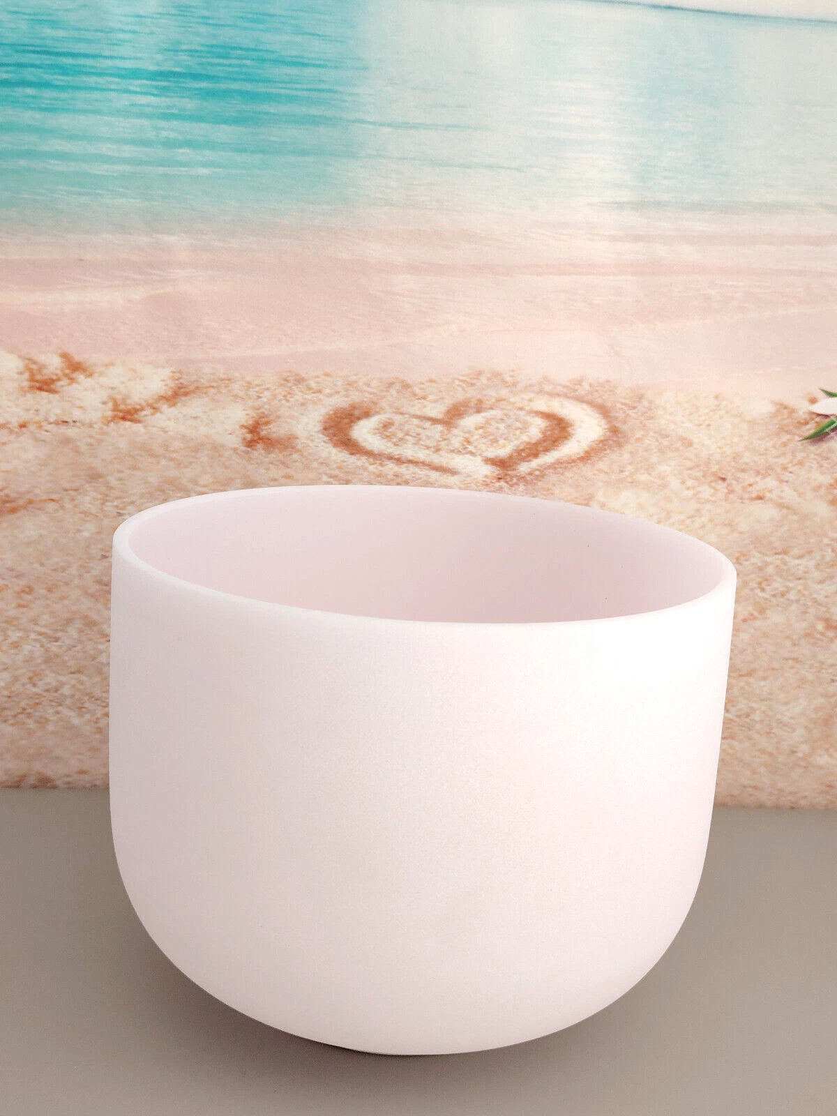 Single 9" or 10" Morganite heart chakra bowl