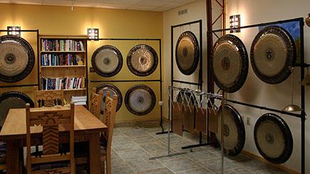 Collection of Paiste planetary gongs